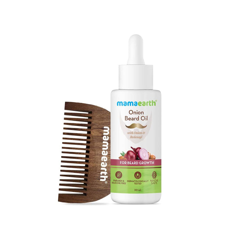 Onion Beard Oil with Onion & Redensyl For Beard Growth – 30 ml