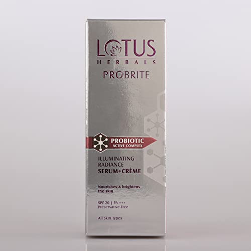 Lotus Herbals Probrite Illuminating Radiance Serum+Crème, 30 ml