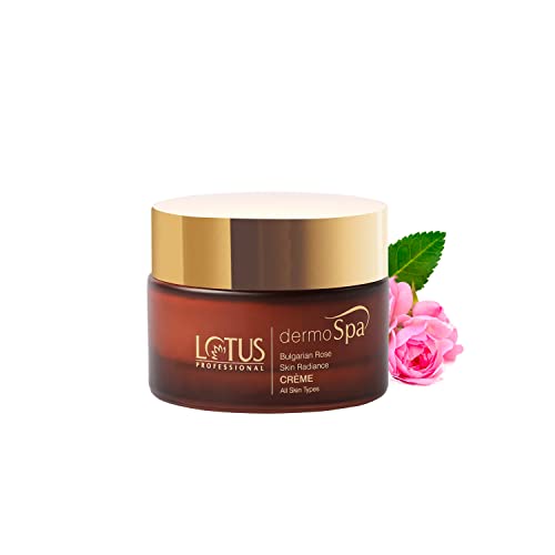 Lotus Professional Dermo Spa Bulgarian Rose Skin Radiance Cream with SPF20, 50g
