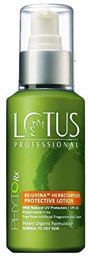 Lotus Herbals Professional Phytorx Rejuvenates Herb Complex Protective Body Lotion, 100 ml Pack of 2 for All Skin Types