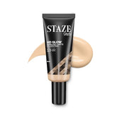 Staze 9To9 Hd Glow Poreless + Matte Liquid Foundation|Hd Flawless&Poreless Finish|Buildable Coverage|Sweatproof|12H Longlasting|Easily Blendable|Suitable For All Skin Types|111W Cashew|18 Ml