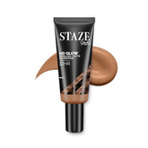 Staze 9to9 HD Glow Poreless + Matte Foundation | HD Flawless & Poreless Finish | Buildable Coverage | Sweatproof | 12H Longlasting |Easily Blendable| Suitable for All Skin Types | 300W Honey | 18 ml