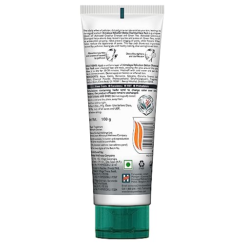 Himalaya Pollution Detox Charcoal Face Pack | 100g
