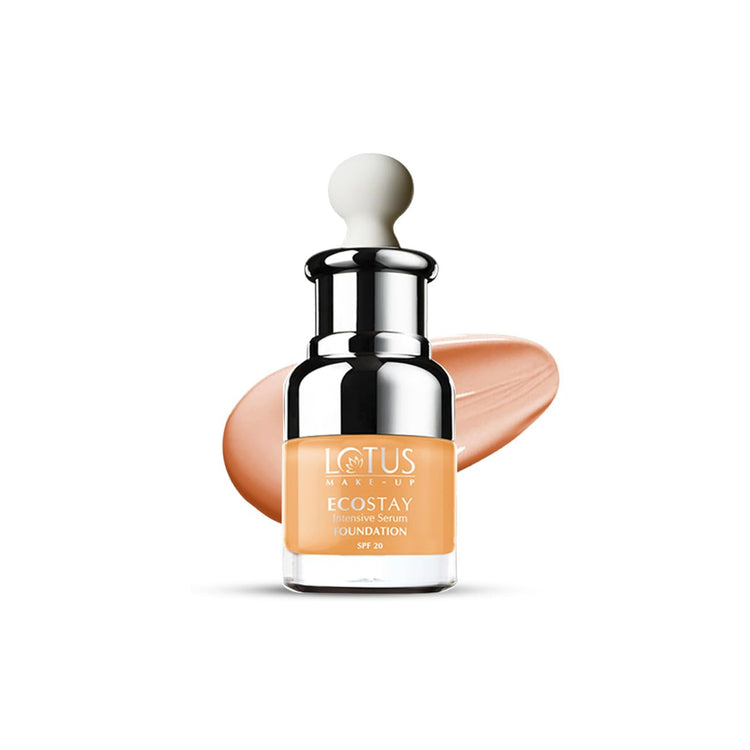 Lotus Make-Up Ecostay Intensive Serum Foundation, Ivory, 20 ml