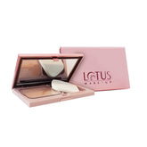 Lotus Makeup NaturalBlend Botanical Compact Ivory, SPF 15, Oil Control, UV Protection, Green Tea, 10 g