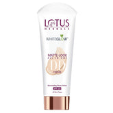 Lotus Herbals Whiteglow Matte Look All In One DD Cream - Pink Beige | SPF 20 | All Skin Types | 50g