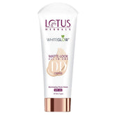 Lotus Herbals Whiteglow Matte Look All In One DD Cream - Natural Beige | SPF 20 | All Skin Types | 50g