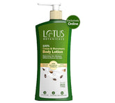 Lotus Botanicals 100% Cocoa & Murumuru Body Lotion 280ml | Replenishes Skin Moisture Softens & Revives Dull Skin