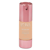 LOTUS MAKE-UP Herbals Ecostay Translucent Foundation Suitable for All Skin Types and Full Coverage LiquidSPF 20, Hazelnut Star, 30Ml