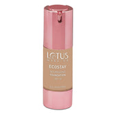 LOTUS MAKE-UP Lotus Herbals Ecostay Nourishing Light Coverage Liquid Foundation Suitabe for All Skin Types SPF 20, Royal Ivory, 30ml ,Matte Finish