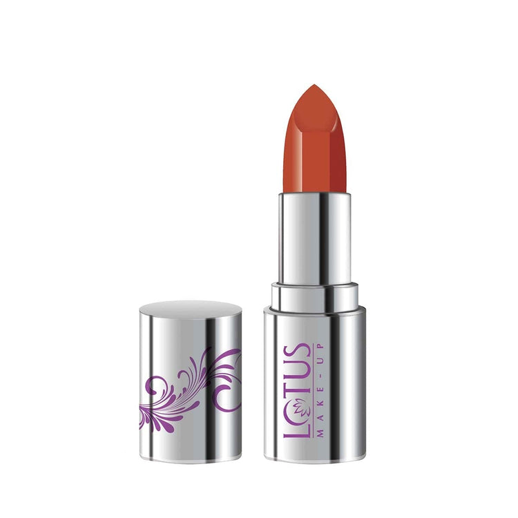 Lotus Makeup Ecostay Butter Matte Lip Color Coral Vogaye, Red, 4 g