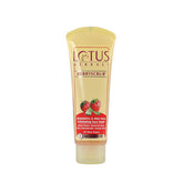 Lotus Herbals Berryscrub Strawberry & Aloe Vera Exfoliating Face Wash | Deep Cleaning | Blackhead Removal | For All Skin Types | 120g