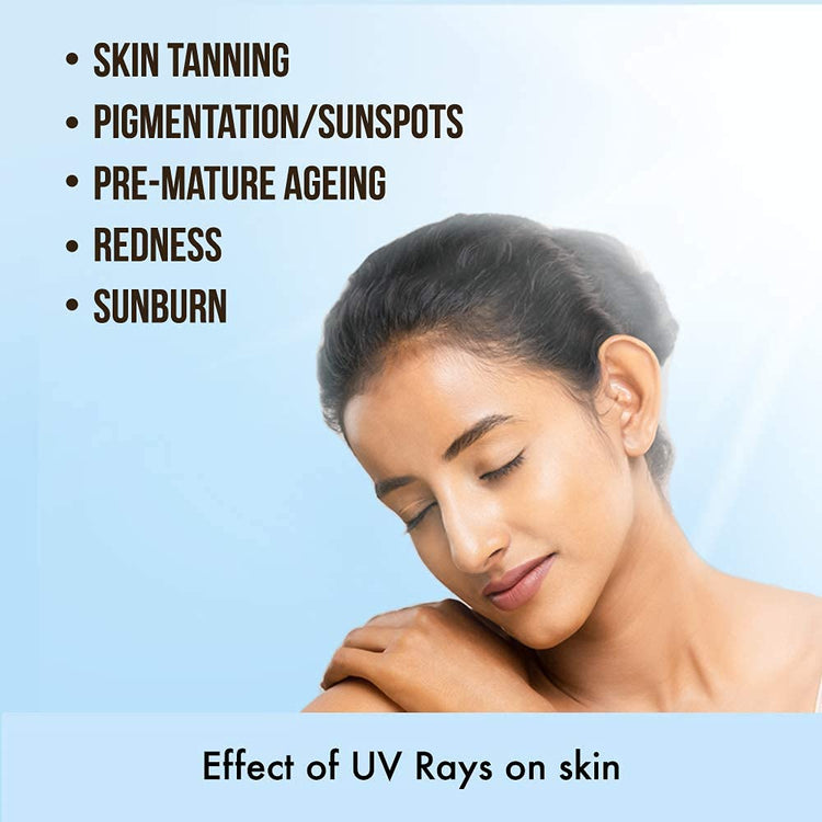 Lotus Herbals Safe Sun 3 In 1 Tinted Daily Sunscreen | Matte Look | SPF 40 | PA+++ | For All Skin Types | 100g (Pack Of 2,.200g)