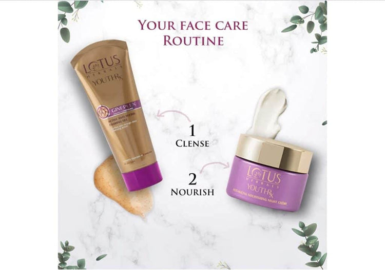 Lotus Herbals Cream YOUTHRX Night Repair Essentials Pack 100g