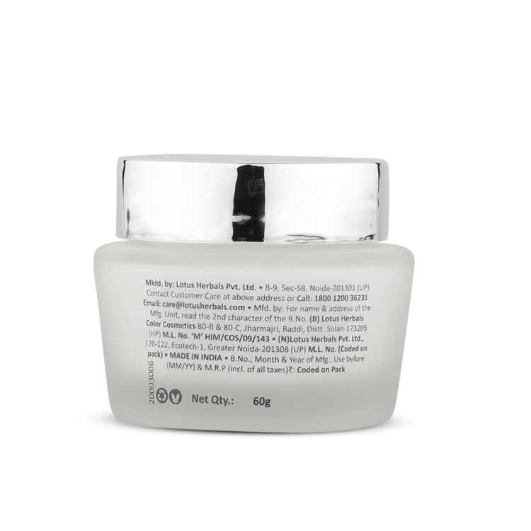 Lotus Herbals Gel Face Cream with Niacinamide and SPF-25, for all skin types, 60g