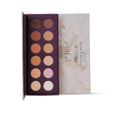 Lotus Make-Up Proedit Eye Primer Infused EyeShadow Palette Dream & Dusk| Highly Pigmented| Blendable| 12 Shades|16.8g