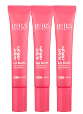 Lotus Herbals Sugar Delight Lip Balm with SPF 15 for Dry and Chapped Lips (Pink, 10gm)(PACK OF 3)