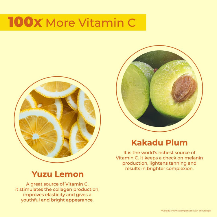 Lotus Herbals WhiteGlow Vitamin C Gel Crème | Reduces Dark Spots | Unique Gel + Crème Formula | 100x More Vitamin C | Boosts Radiance | SPF 20 PA+++ | Paraben-Free | 50g