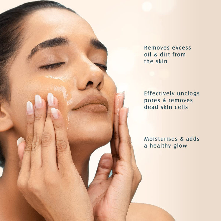 Lotus Herbals Jojoba Face Wash, Active Milli Capsules, 120g