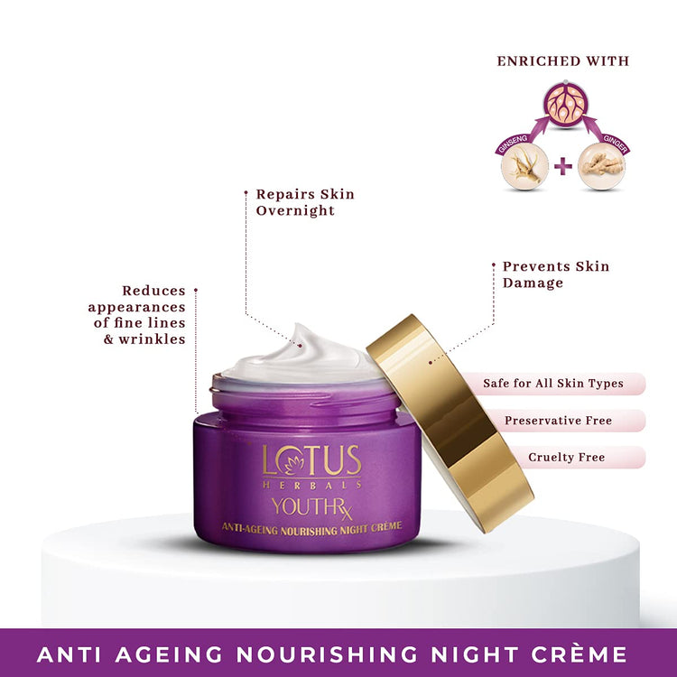 Youthrx Anti Ageing Transforming Day Cream 50 gm, Night Cream 50 gm and Foaming Gel Face Wash 100 gm Combo Pack