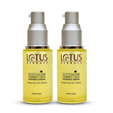 Lotus Herbals WhiteGlow Vitamin C and Gold Radiance Face Serum | For Dull & Dry Skin | Brightening & Hydrating | 30ml(Pack of 2)