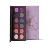 Lotus Make-Up Proedit Eye Primer Infused EyeShadow Palette Glam Goddess| Highly Pigmented| Blendable| 12 Shades|16.8g