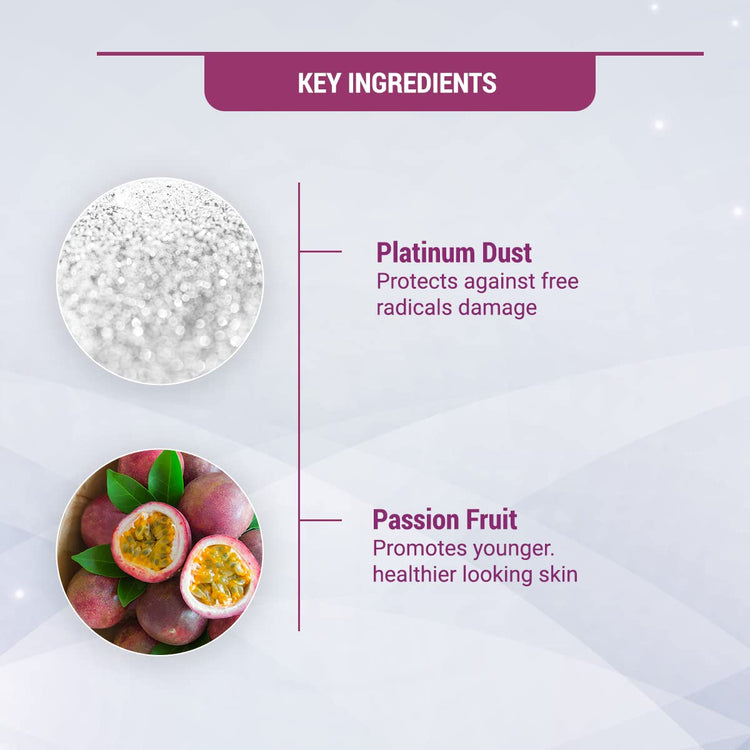 Lotus Herbals Radiant Platinum Cellular Anti-Ageing Facial Kit 5 in 1 Pack | 170g