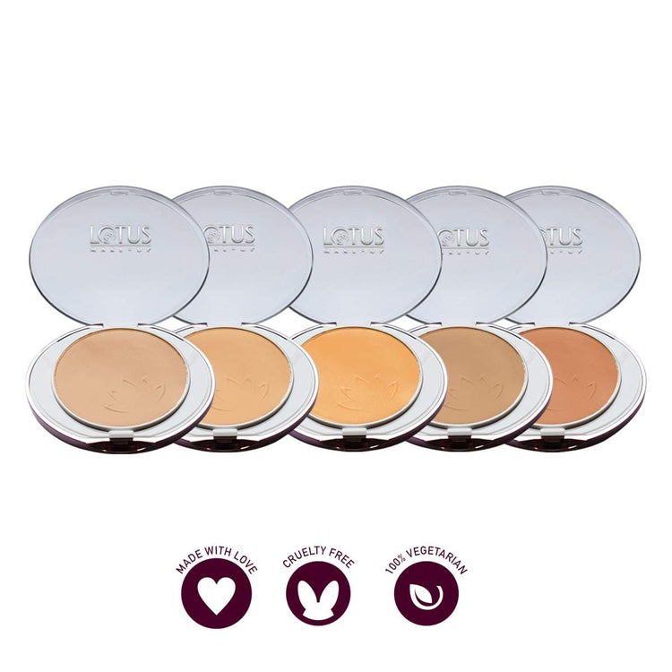 Lotus Make-Up Ecostay Ideal Finish Pressed Powder Royal Pearl, Royal Pearl, 9 g