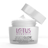Lotus Herbals White Glow Deep Moisturising Face Cream SPF 20 PA +++ |Suitable For All Skin Types| For Glowing Skin| For Women and Men| 40 g