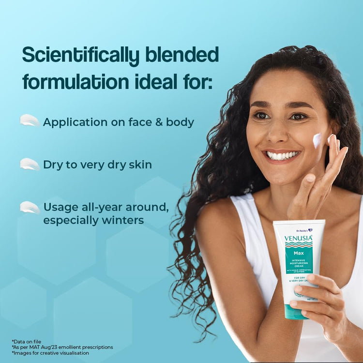 Venusia Max Moisturising Cream 150 Gm