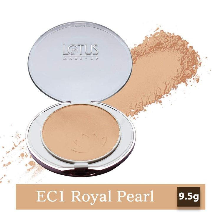 Lotus Make-Up Ecostay Ideal Finish Pressed Powder Royal Pearl, Royal Pearl, 9 g