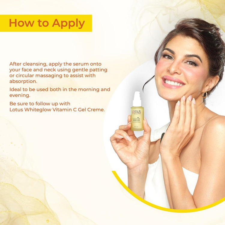 Lotus Herbals WhiteGlow Vitamin C and Gold Radiance Face Wash(100g) and Face Serum(30ml) | 130g