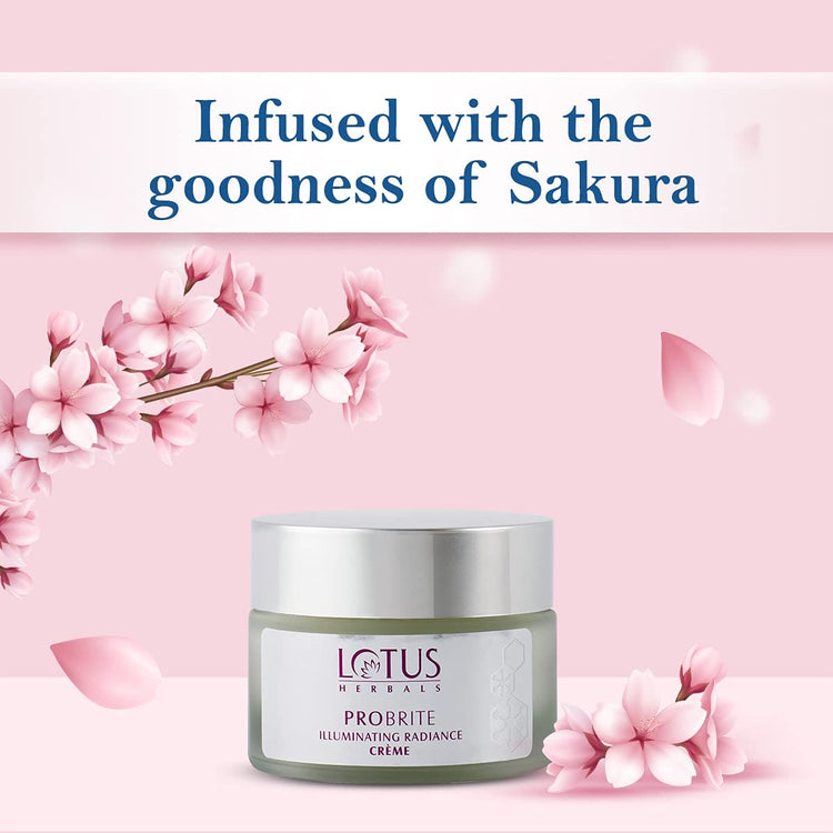 Lotus Herbals Probrite Illuminating Radiance Crème, 50 g
