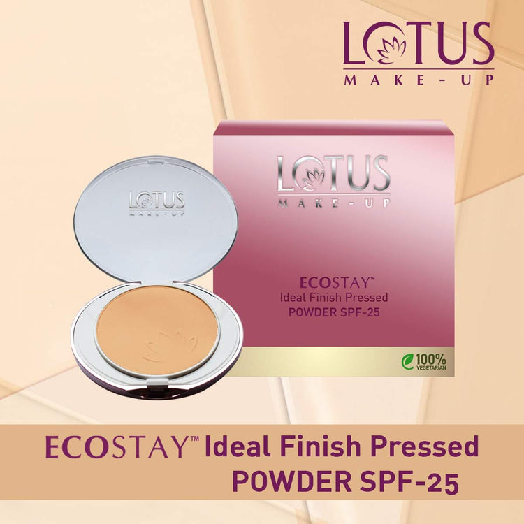 Lotus Make-Up Ecostay Ideal Finish Pressed Powder Royal Pearl, Royal Pearl, 9 g