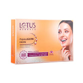 Lotus Herbals PapayaGlow 6 easy steps 4 in 1 Facial kit | Reduces pigmentation | Instant Glow | All skin types | 268g