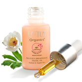 Lotus Organics+ Precious Brightening Face Oil | 100% Certified Organic White Peony | Reverses Sun-damage & Calms Irritated Skin | Sulphate & Paraben Free | All Skin Types | 15ml