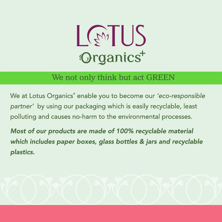 Lotus Organics+ Blissful Perfecting Face Mask | Skin Nourishment & Deep Hydration | All Skin Types | 50g
