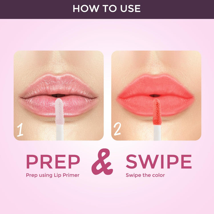 Lotus Make-Up Proedit Prep And Swipe Lip Color | With Lip Primer | Longlasting | Smudgeproof | 6g (PL02 - Butternut, 6)