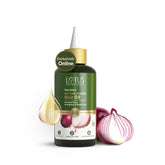 Lotus Botanicals Red Onion Hair Fall Control Hair Oil | Mineral Oil, Silicon & Chemical Free | All Hair Types | 200ml