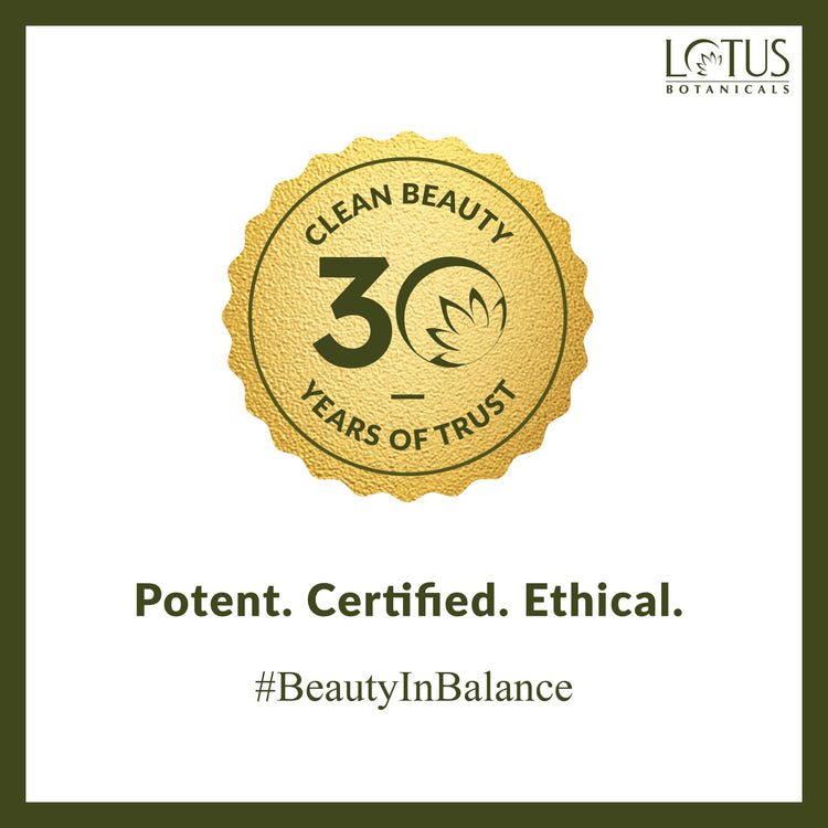 Lotus Botanicals Vitamin C Skin Brightening Face Face Toner 50ml | Brightens Skin Tone Protects from Environmental Aggressors