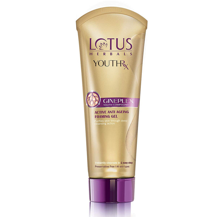 Lotus Herbals YouthRx Active Anti Ageing Foaming Gel | 100g