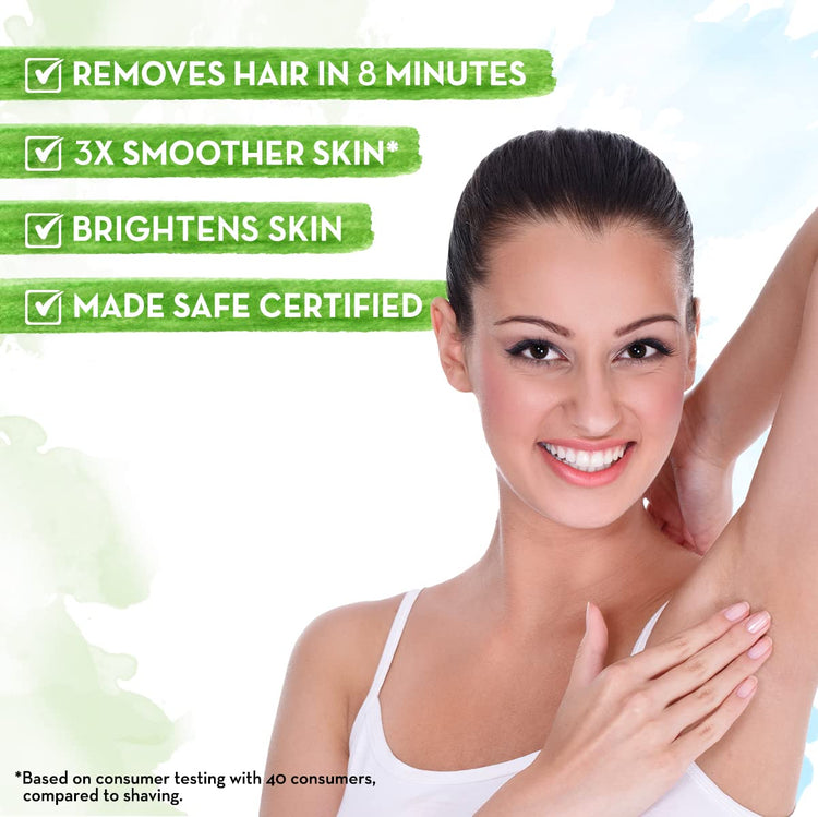 Mamaearth Ubtan Nourishing Hair Removal Cream With Turmeric & Saffron for Hair Removal- 100g For All Skin Types|For Men & Women, No Harmful Chemicals |Ideal for Underarms, Legs|Dermatologically Tested