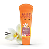 Lotus Herbals Sunscreen for Women & Men | Safe Sun UV Screen Matte Gel Sunscreen SPF 50 & PA+++ | UVA & UVB Protection | Comfrey, Vanilla, Horse Chestnut Extract | No White Cast | Normal to Oily Skin | 100g