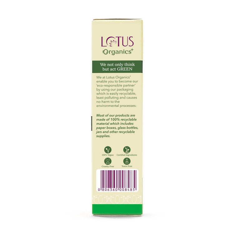 Lotus Organics+ Youth Glow Face Blissful Serum | Moisturising & Nourishing | For All Skin Types | 30ml, Yellow