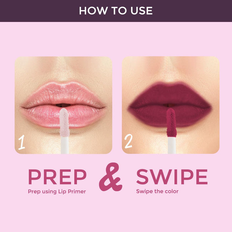 Lotus Make-Up Proedit Prep And Swipe Lip Color | With Lip Primer | Longlasting | Smudgeproof | 6g (PL14 - Choco Chip, 6)