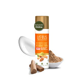 Lotus Botanicals Sandalwood & Hyaluronic Acid Glow and Hydrating Sunscreen Serum | SPF 50+ | PA+++ | Daily Sun Protection | Sandalwood-infused Sunscreen with Hyaluronic Acid I Invisible Shield Formula | Water Resistant | No White Cast | Suitable for All S