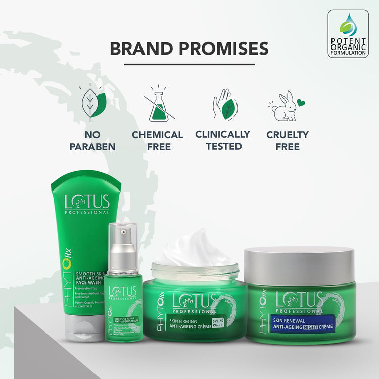 Lotus Professional PhytoRx Spf-25 Anti Ageing Face Cream, 50 gm | Anti-Ageing, Skin Firming, Hydrating Day Cream