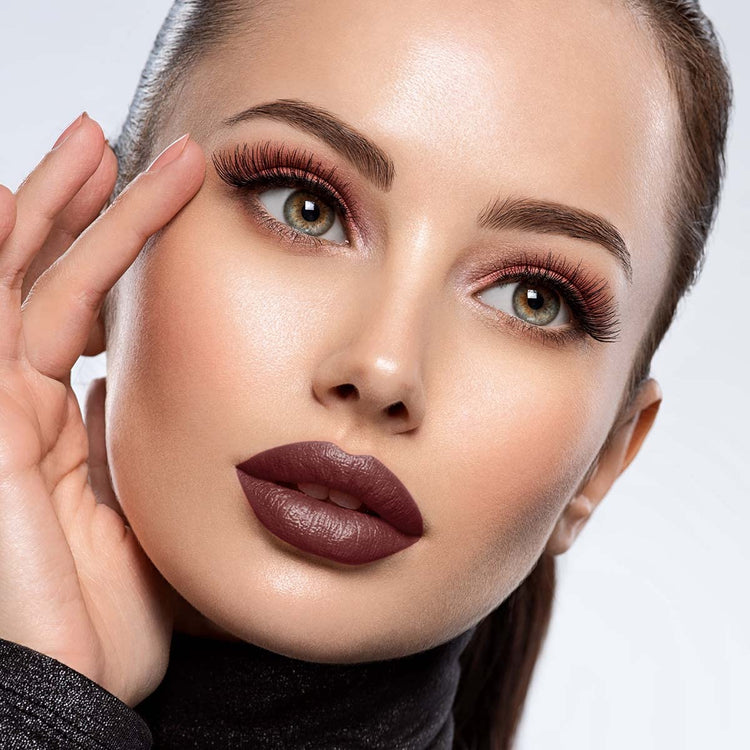 Lotus Makeup Ecostay Butter Matte Lip Colour, Brown Bella, 4.2g