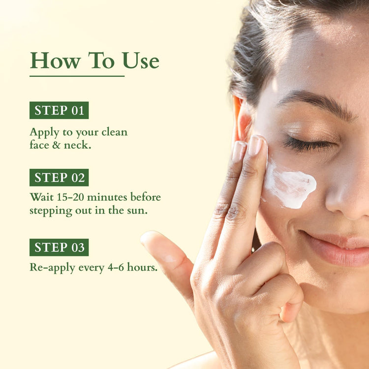 Lotus Organics+ Sheer Brightening Mineral Sunscreen | Non Greasy & Lightweight | SPF 50 | PA+++ | 50g