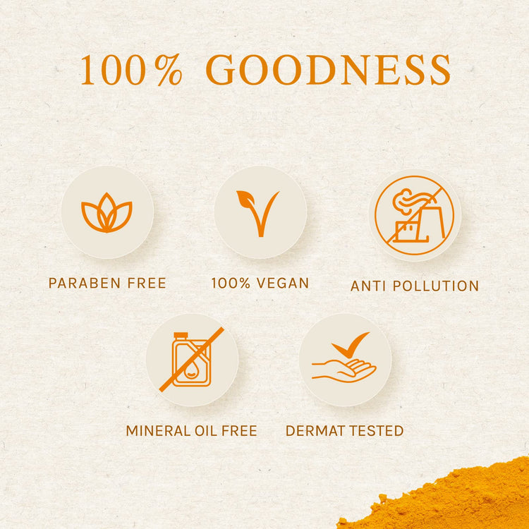 Lotus Herbals Radiance Boost Ubtan Face Wash| Turmeric, Sandalwood and Rose Water |Glowing Skin |Reducing Dark Spots |Paraben free |Mineral Oil Free|100gm (Pack of 3)